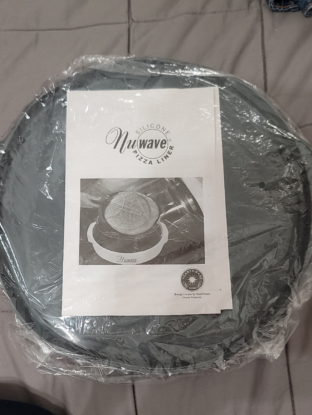 NuWave Silicone Pizza Liner - Black